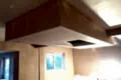 Property - new Kitchen installation, plastering, plaster boarding, new ceiling fitted.