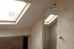 Loft Conversion, plastering