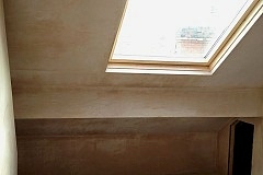 Loft Conversion, plastering